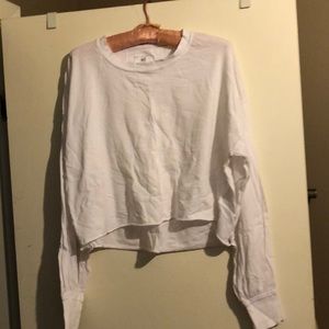 fee people cropped t-shirt